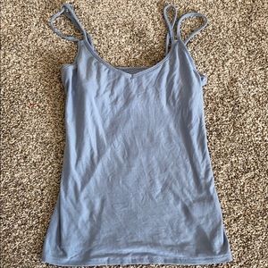baby blue tank top